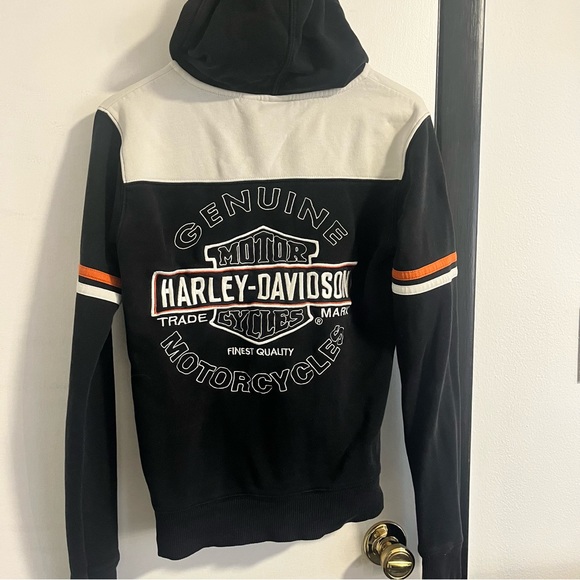 vintage Harley Davidson zip up hoodie - Picture 2 of 3